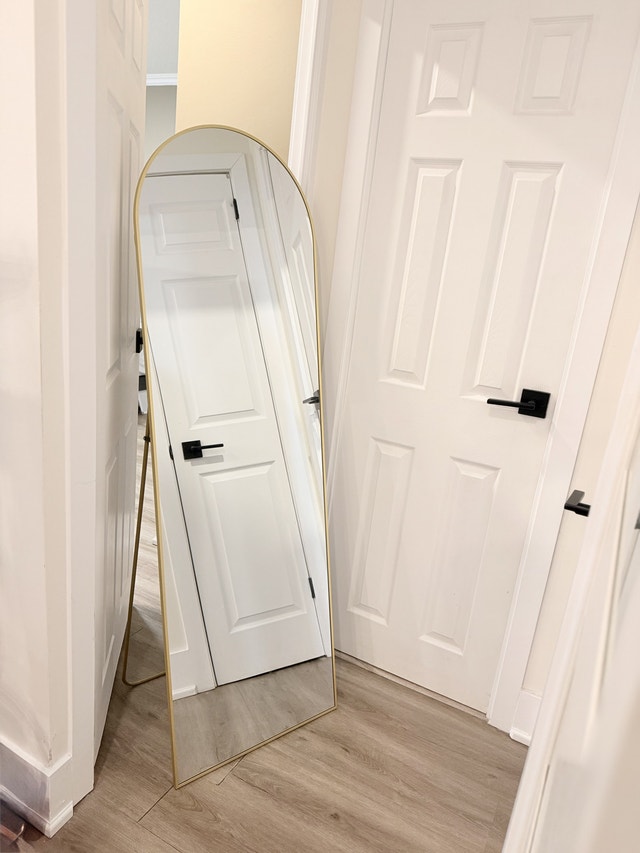 Arched Floor Mirror
