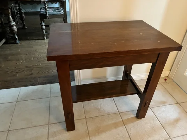 Solid wood side table image indicator(2)