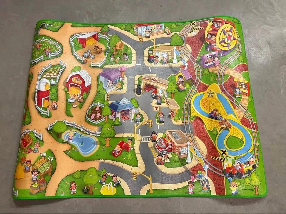 Fisher Price Little People Jumbo Playmat 4' x 5'