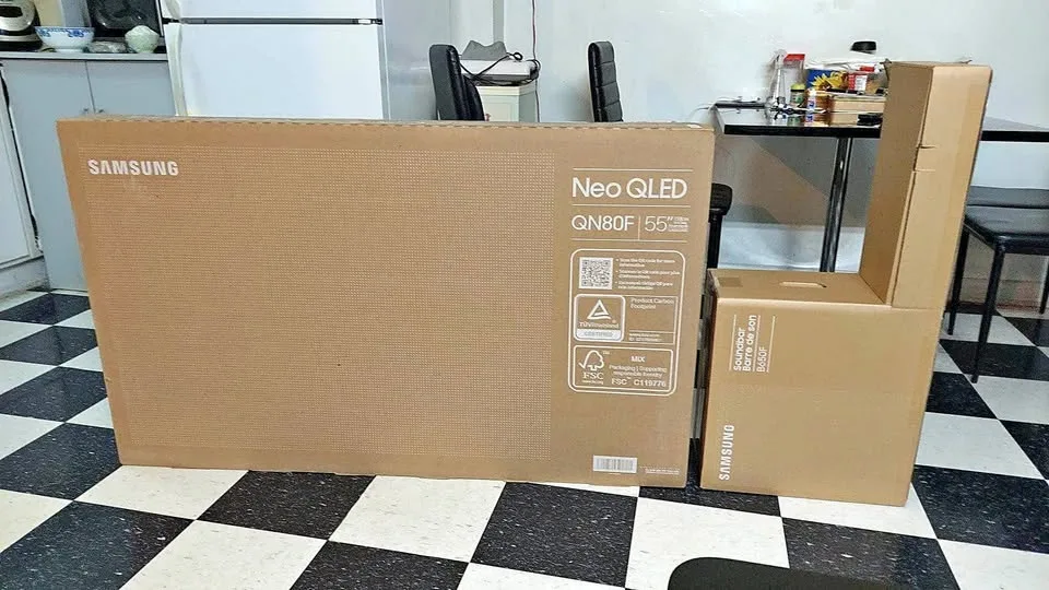 Samsung 55" 4K UHD QLED TV - QN80F Series - Brand New