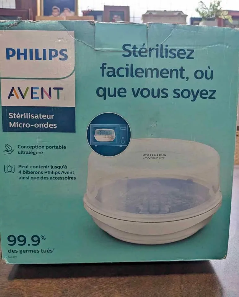 Phillips Avent bottle sterilizer