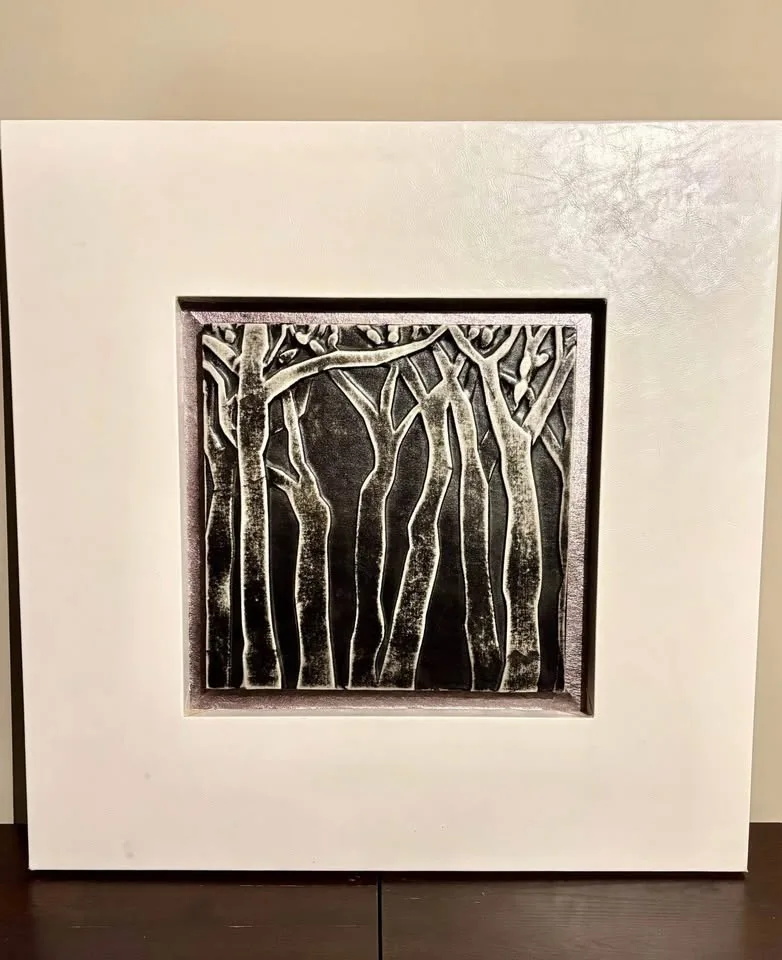 Neutral, unique, modern print to hang in any space