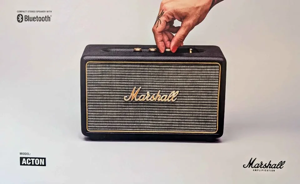 Marshall Acton 1 Bluetooth Speaker (BNIB)