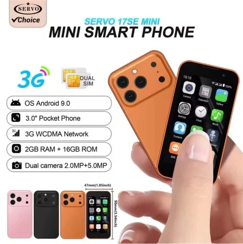 NEW SERVO 17SE Mini Smartphone 3G Android 9.0