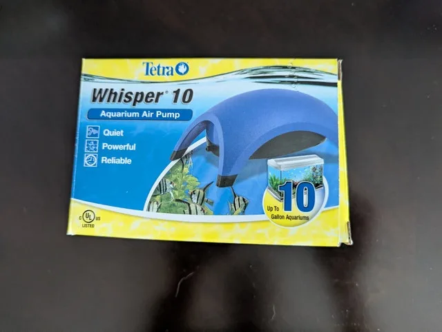 Tetra® Whisper Aquarium Air Pump BRAND NEW