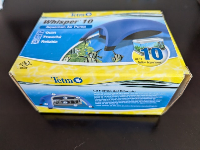 Tetra® Whisper Aquarium Air Pump BRAND NEW - photo 2