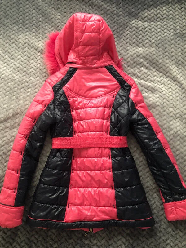 Girls Parka PUFFER Jacket, Size 12-14 years image indicator(2)