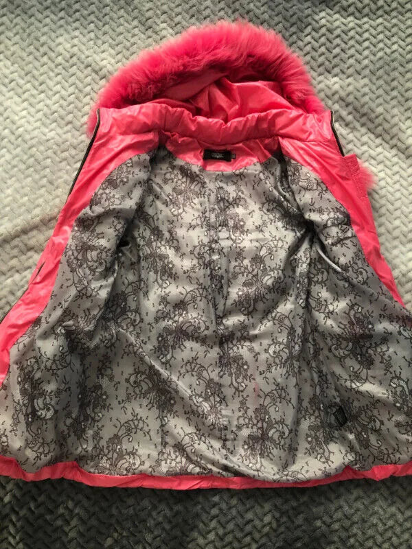 Girls Parka PUFFER Jacket, Size 12-14 years image indicator(4)