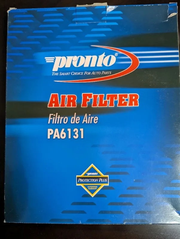 PRONTO PA6131 Air Filter for GMC Terrain, Chevrolet Equinox