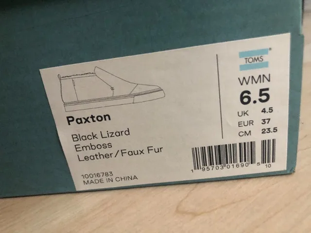TOMS Paxton Slip On BRAND NEW! image indicator(6)