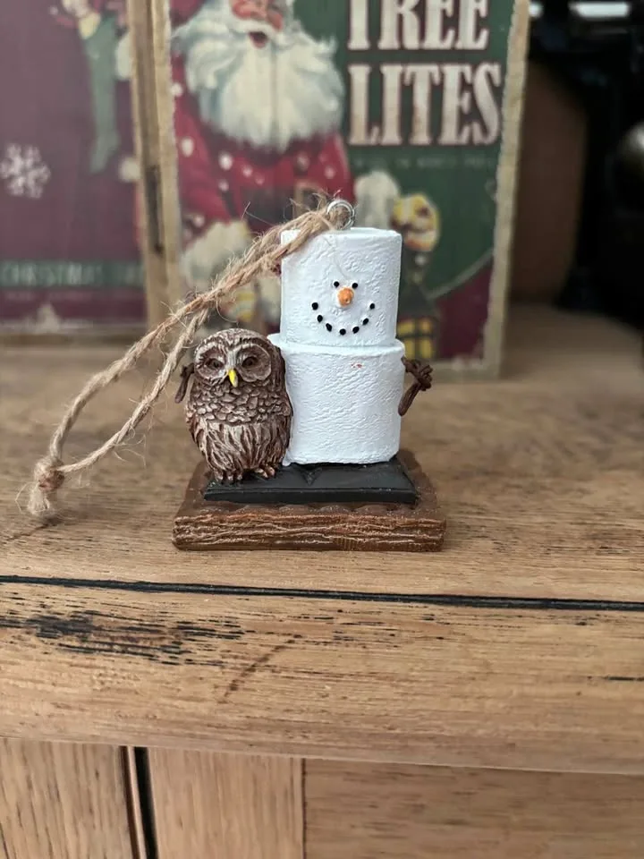 S'Mores Original 2016 Pet Owl Ornament
