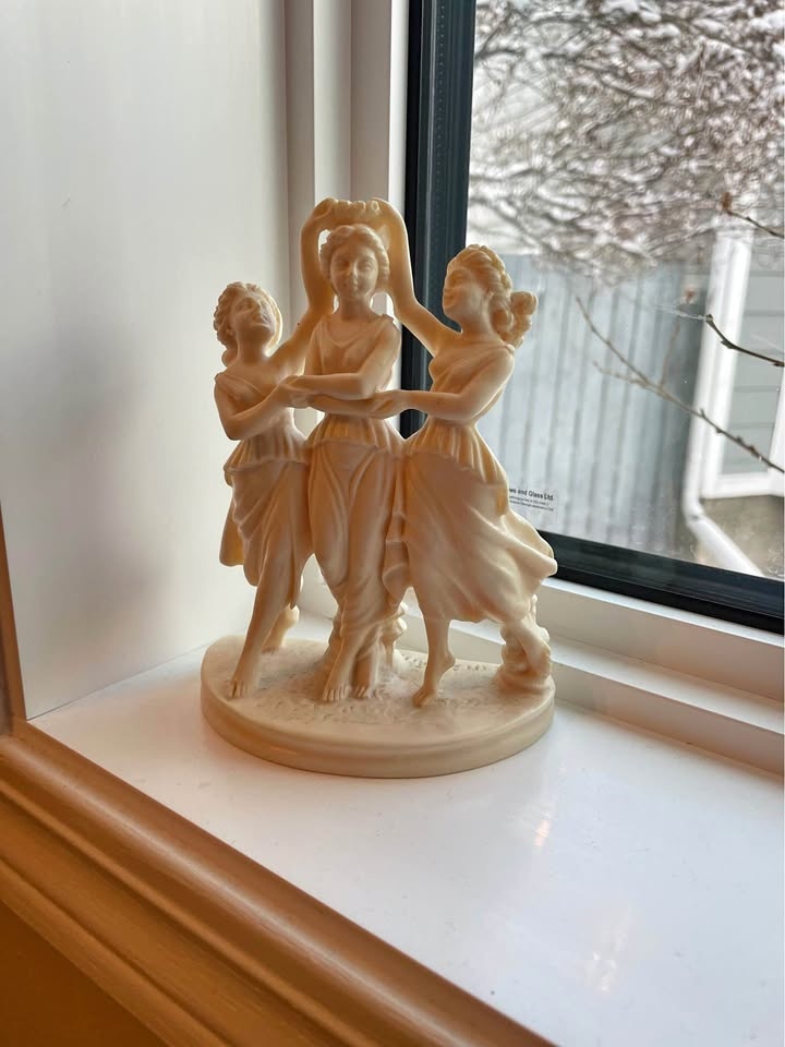 Vintage Italian Sculpture “The Three Graces”
