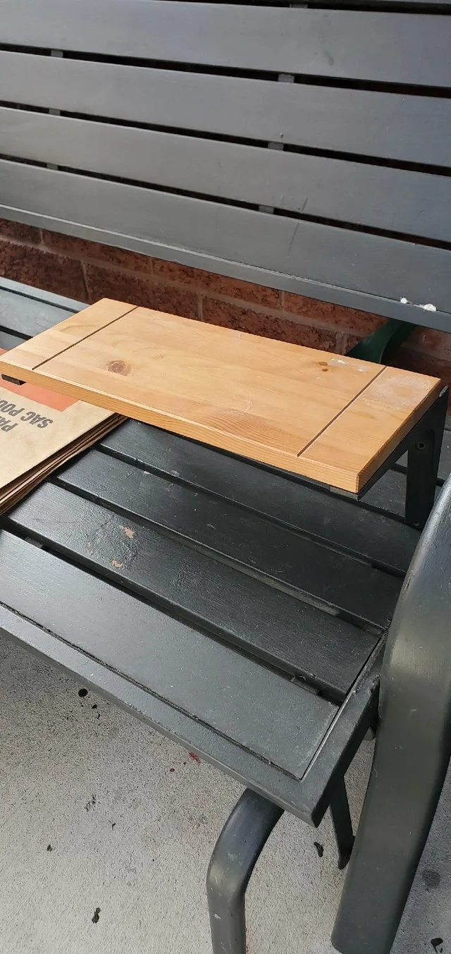 Wooden Wall Shelf #cleanout