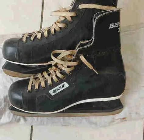 Vintage Bauer Hockey Skates #cleanout