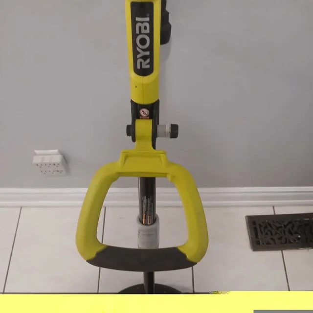 Yardworks and Ryobi Electric Weed Trimmer 14 in. #cleanout image indicator(5)