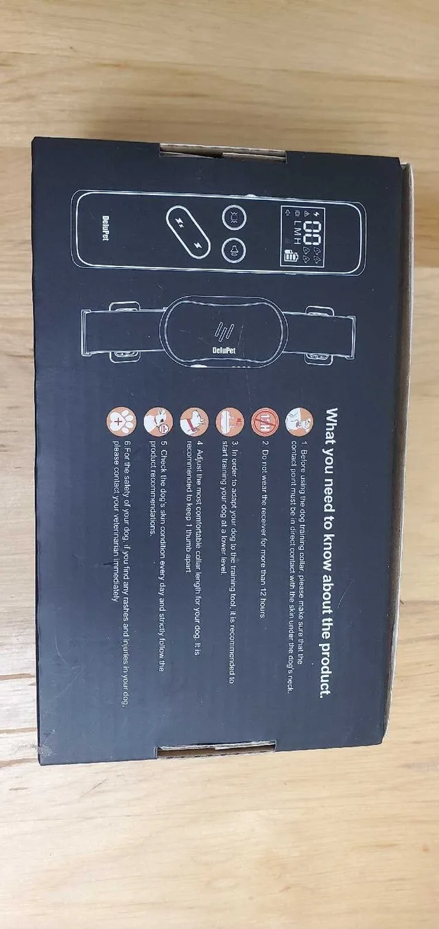 Dog Training Collar #cleanout image indicator(2)