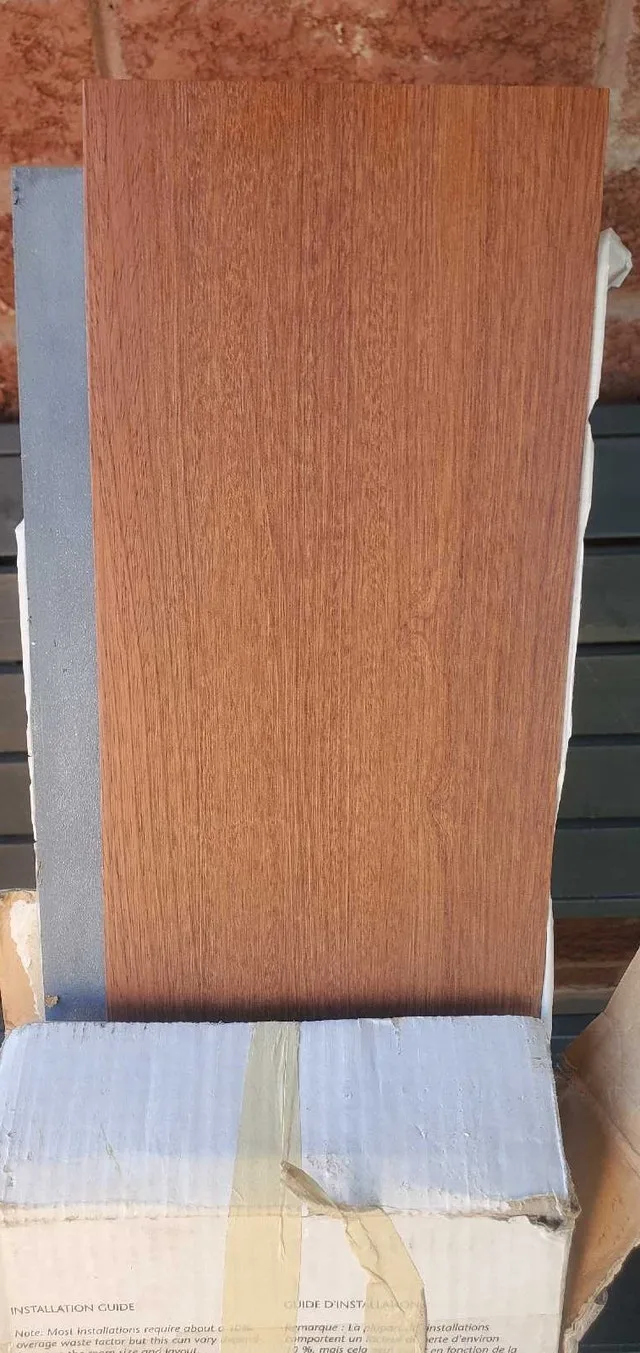 Laminate Resilient Flooring #cleanout