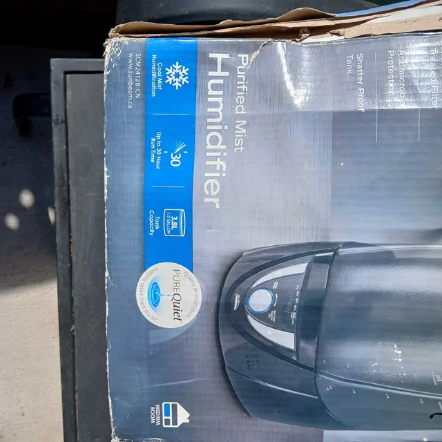 Sunbeam Humidifier #cleanout image indicator(5)