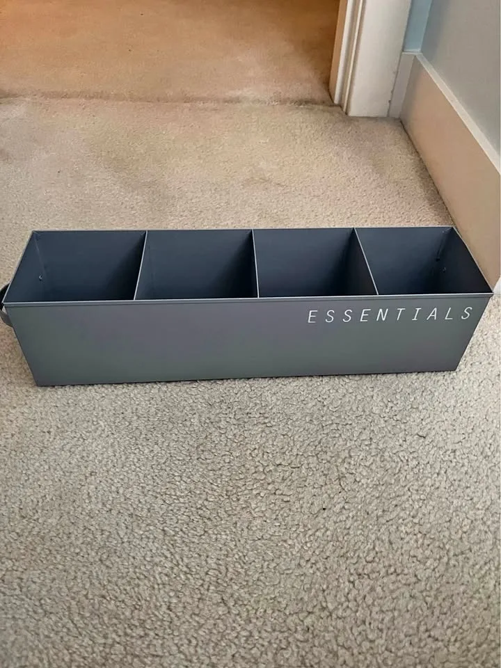 Aluminum storage bin