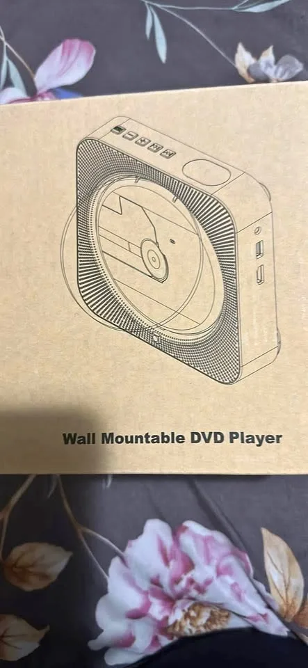 Wall-Mountable DVD Player – BRAND NEW!