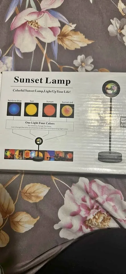 Aesthetic Sunset Lamp – BRAND NEW! Transform any room instantly
