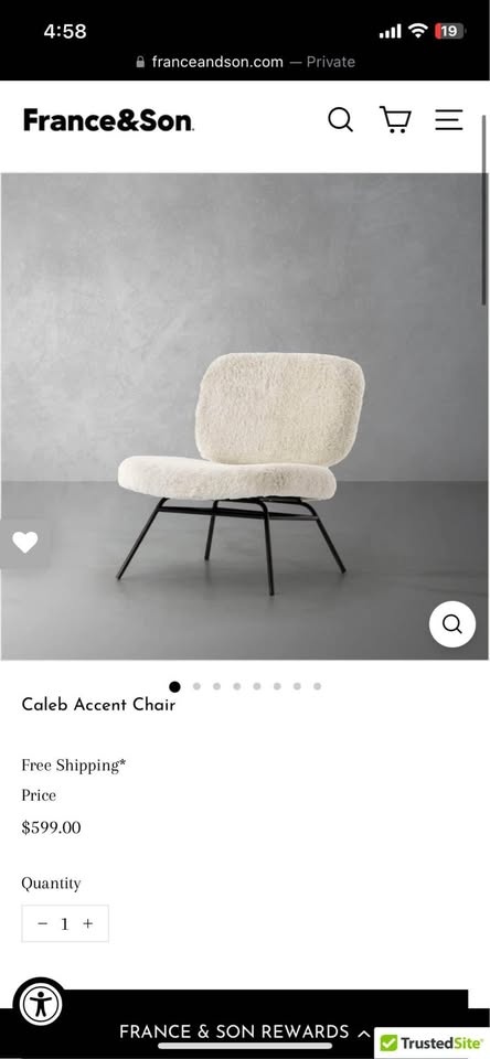 France and Son Caleb Lounge Chair - photo 3
