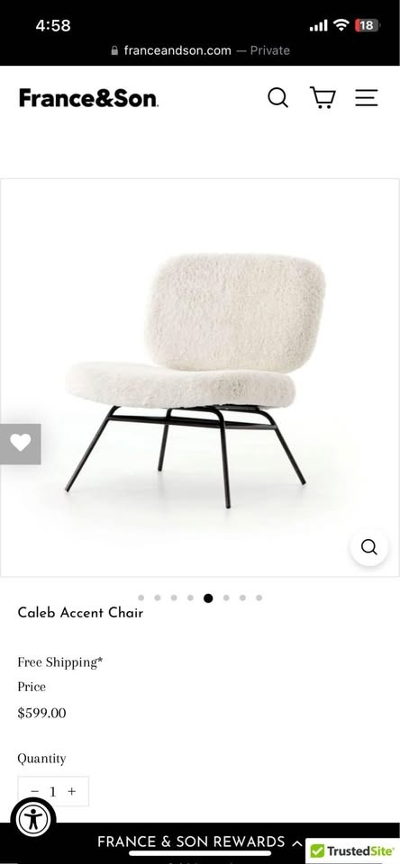 France and Son Caleb Lounge Chair - photo 4