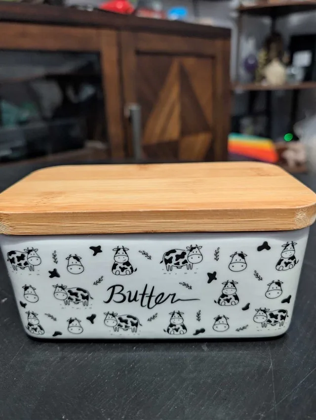 Cow Butter Dish