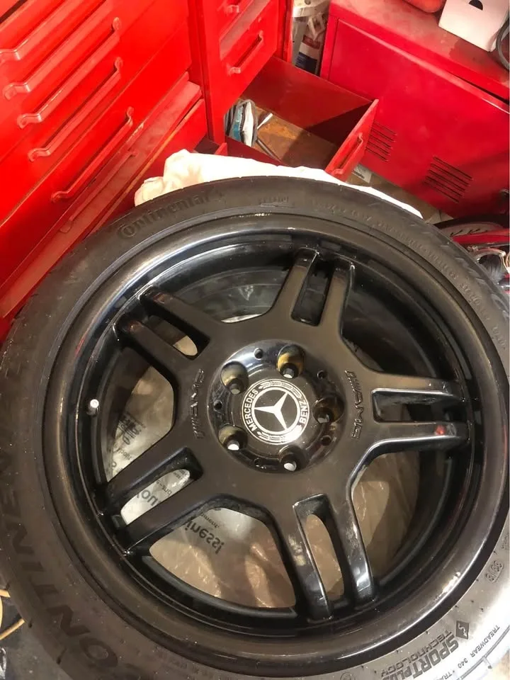 Mercedes Amg Rims And Tires Made In Germany image indicator(2)