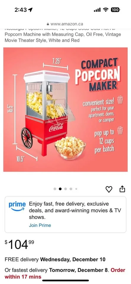 Coca Cola popcorn maker image indicator(2)