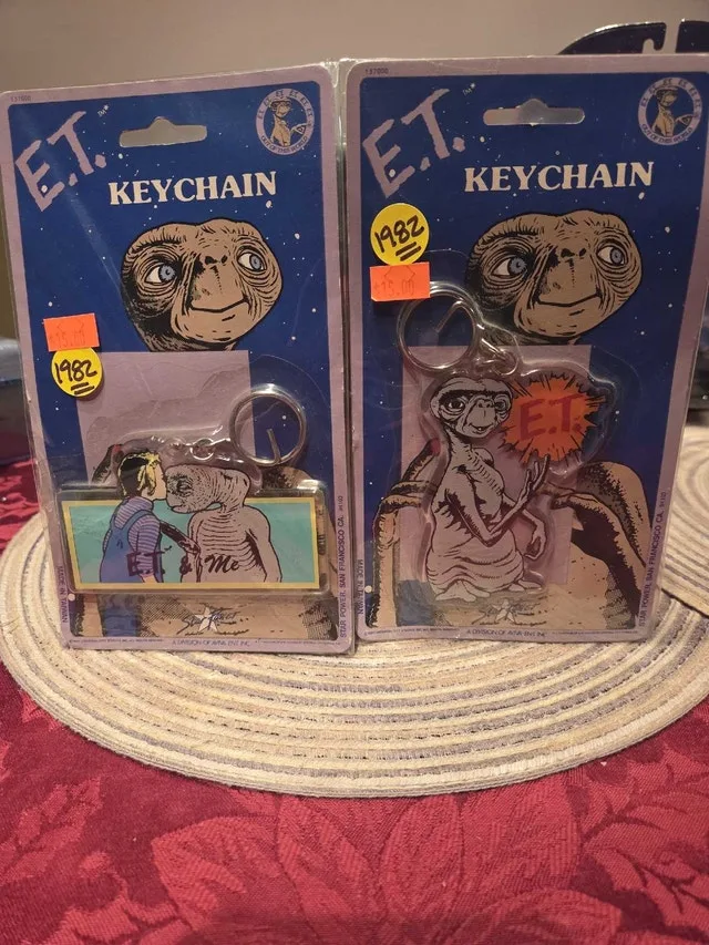 E.T. Keychain 1982