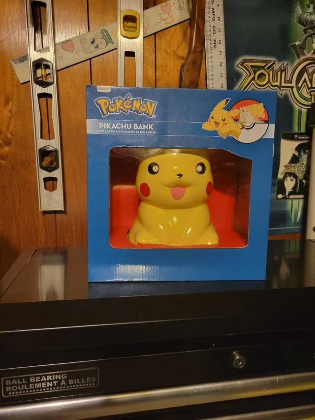 Pokémon Pikachu coin bank