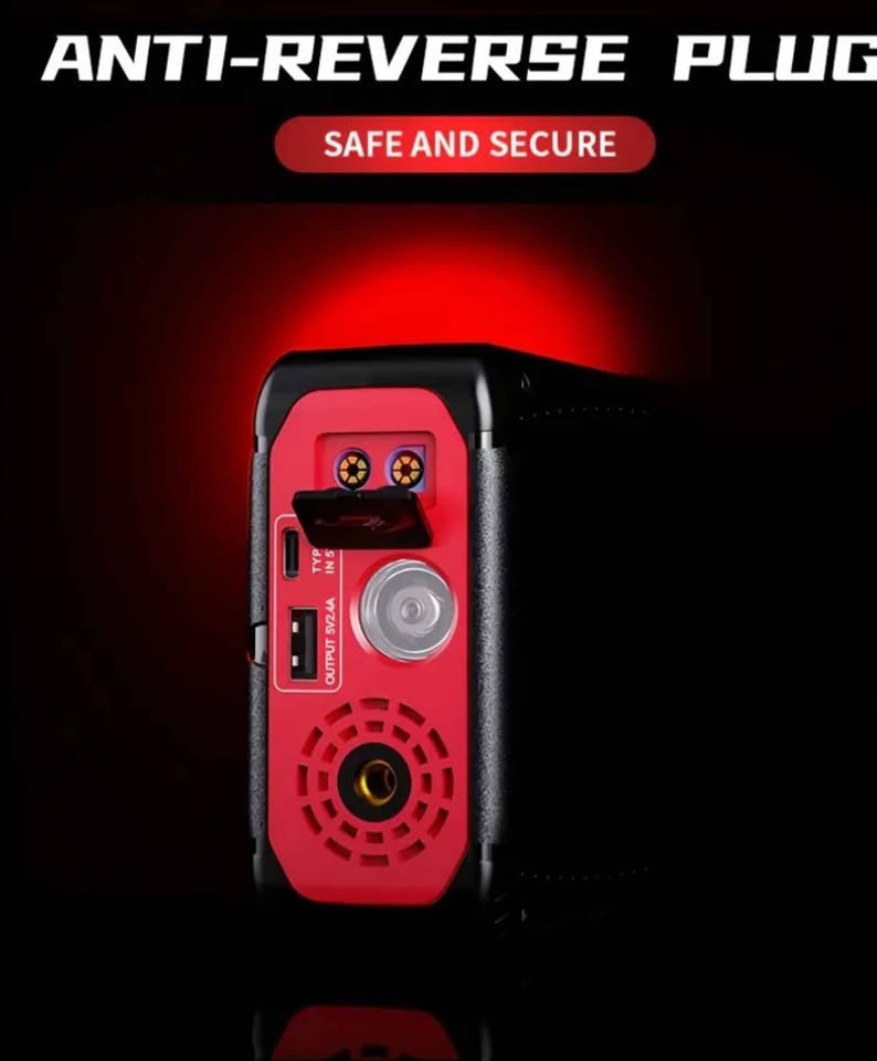 4-in-1 Jump Starter with Air Compressor - 3000A - photo 3