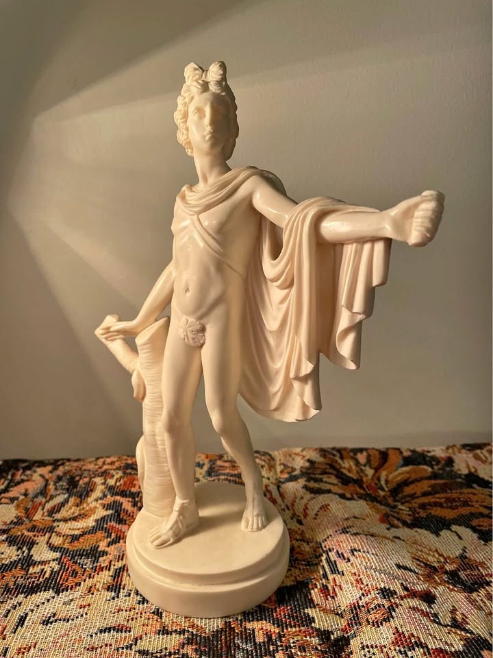 Vintage Italian “Apollo Belvedere” Sculpture by Ruggeri