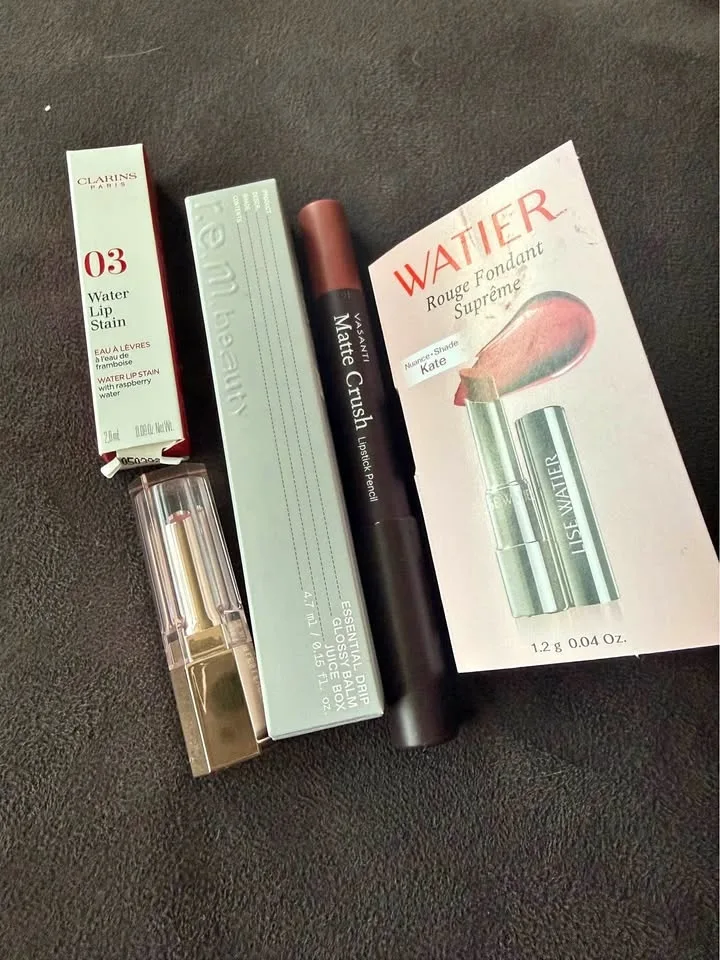 Bundle assorted lipsticks and lip glosses