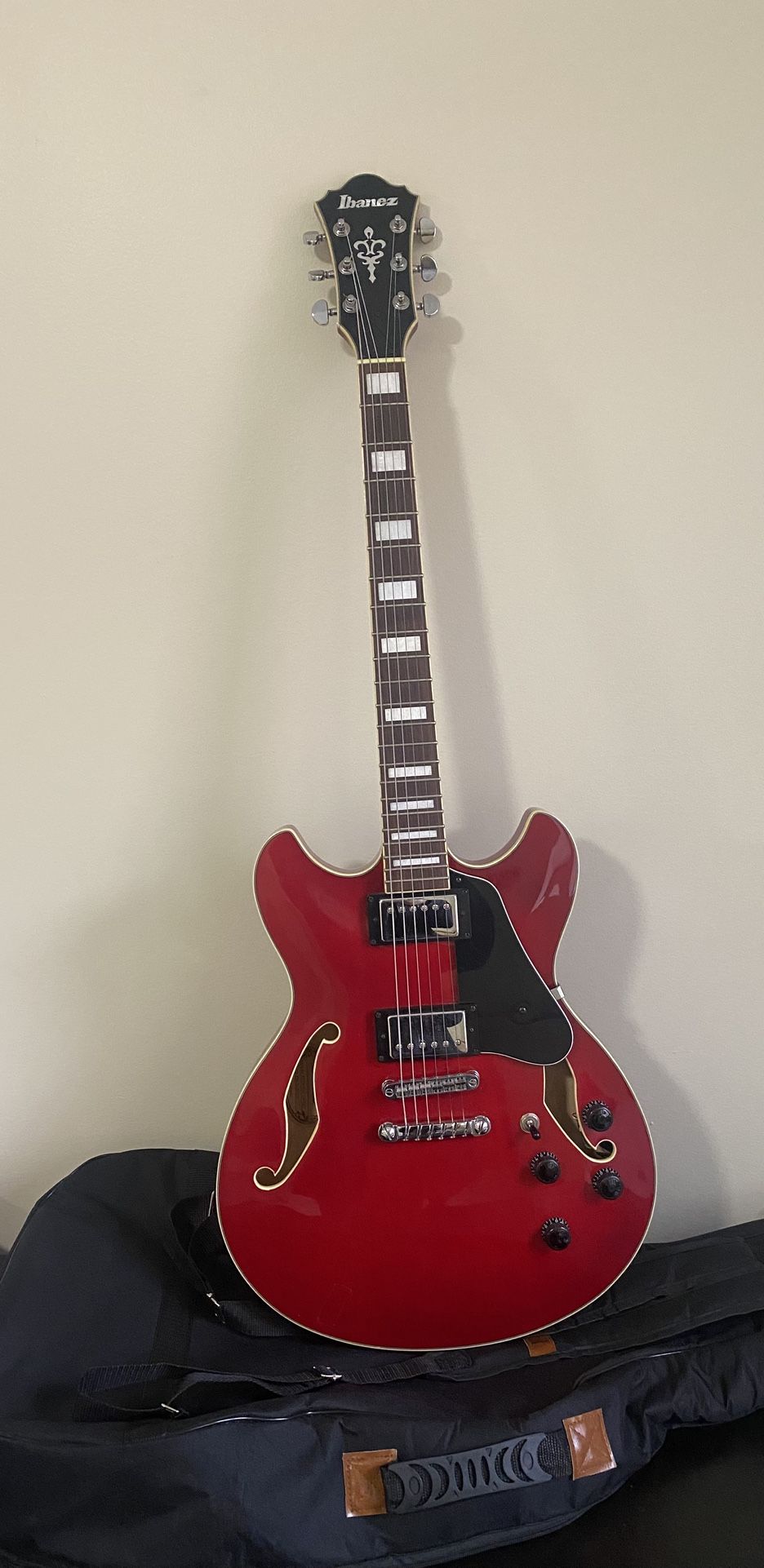 Ibanez AS73-TCD (2017) – Excellent – Cherry Red – w/ Gig Bag - photo 2