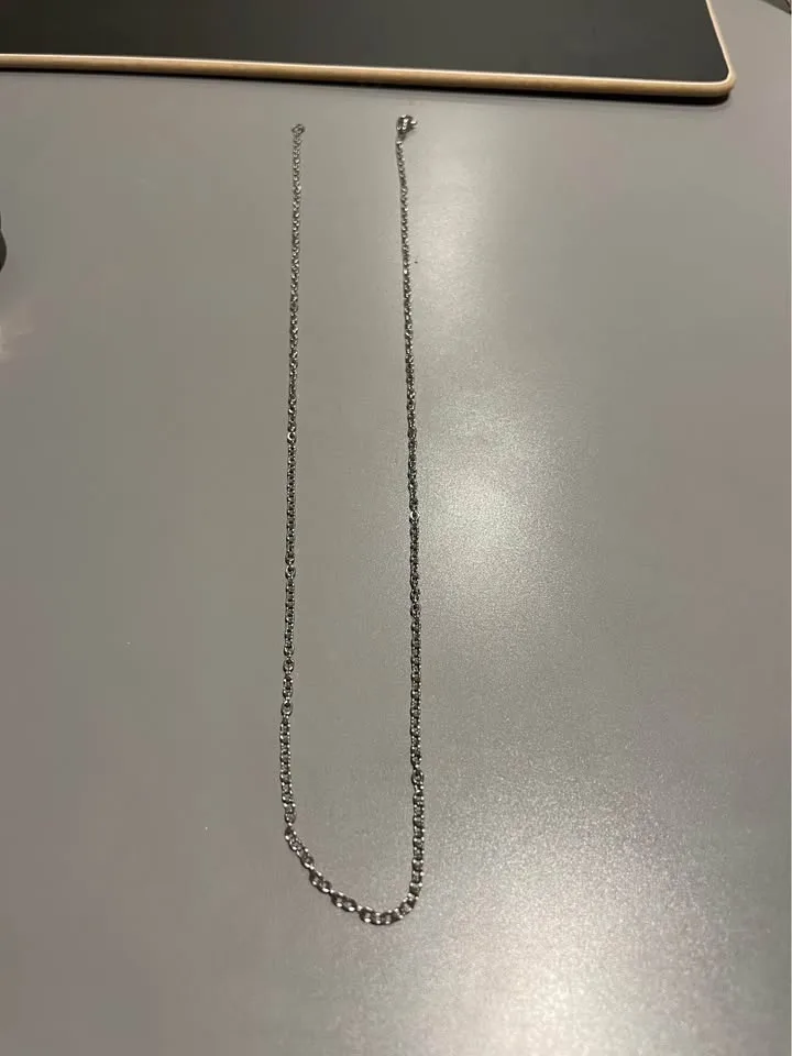 50cm 2mm chain for men image indicator(2)