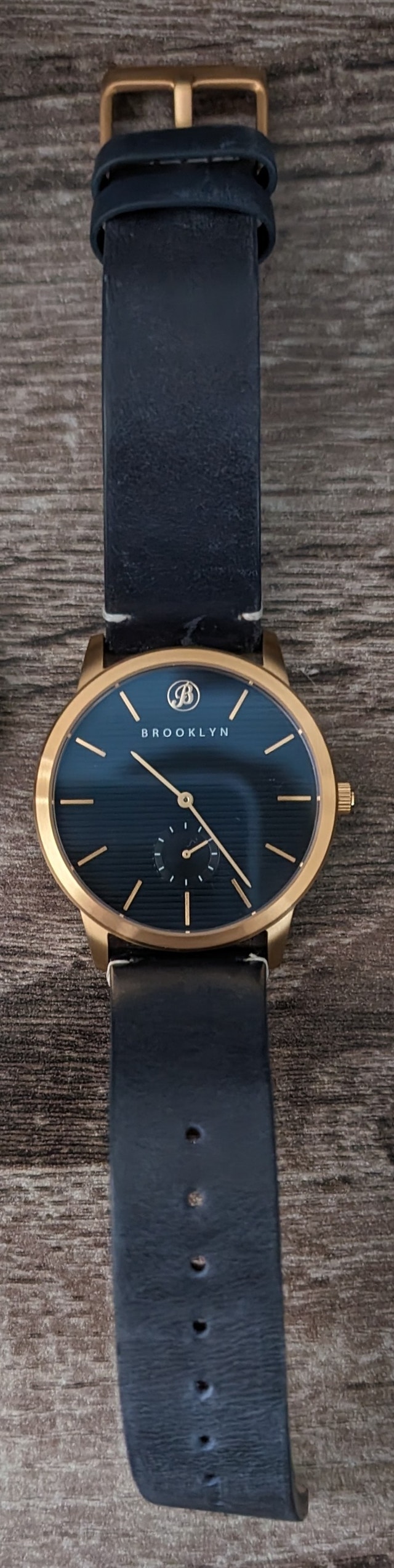BROOKLYN WATCH CO. BoCoCa Quartz Blue Dial Men's Watch - photo 4