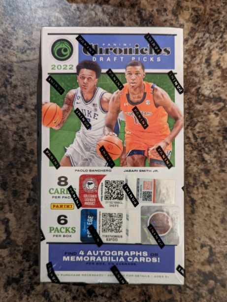 2022-23 Panini Chronicles Draft Picks Basketball Hobby Box