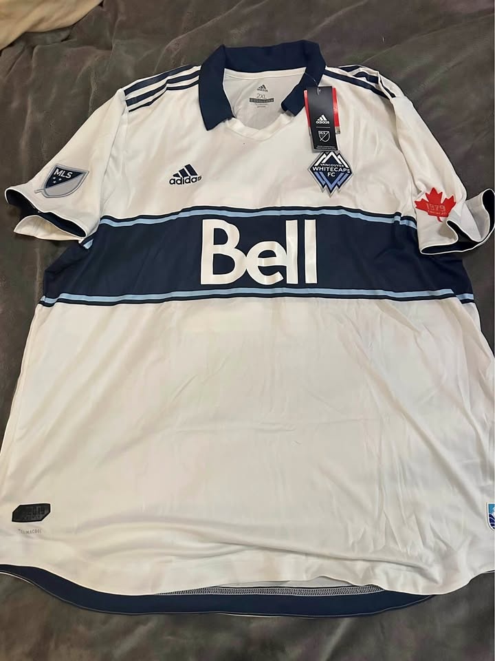 Vancouver Whitecaps Montero #12 Jersey – 2XL – New With Tags