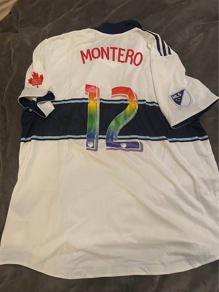Vancouver Whitecaps Montero #12 Jersey – 2XL – New With Tags - photo 2