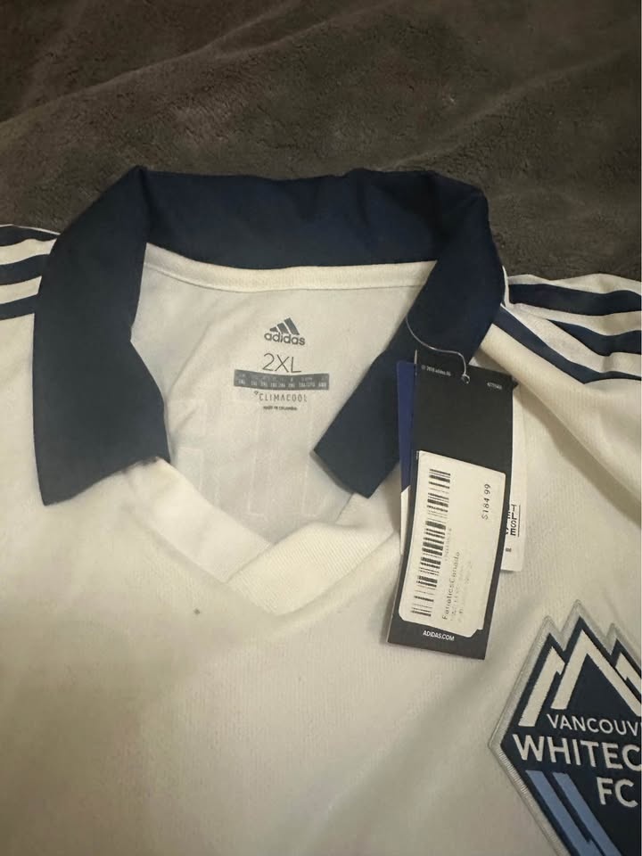 Vancouver Whitecaps Montero #12 Jersey – 2XL – New With Tags - photo 3
