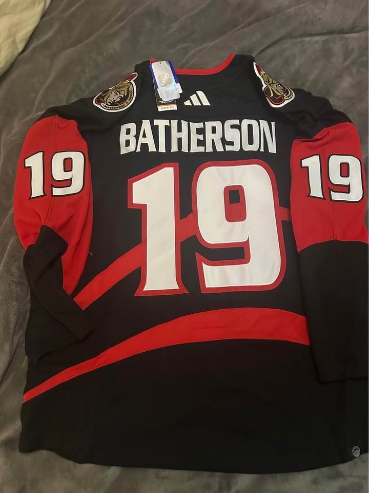 Ottawa Senators RR 2.0 Jersey – Batherson #19 – Size 54 - photo 3