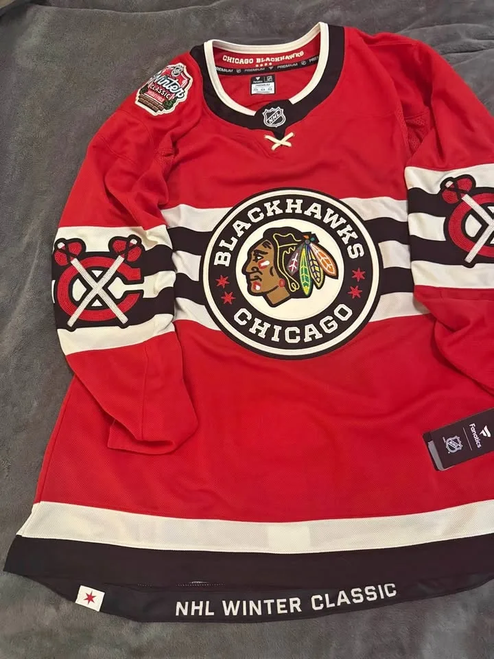 Chicago Blackhawks Winter Classic Jersey - Size 54 (New)