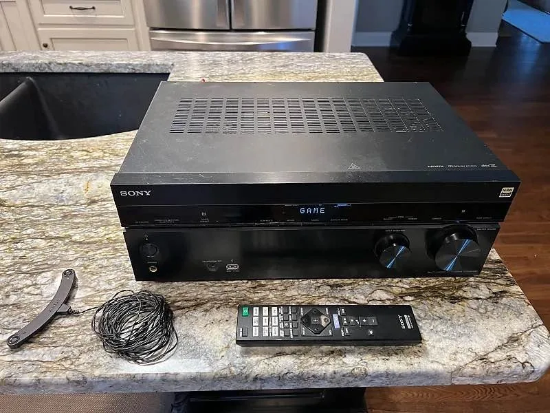 Sony STR-DN1080 7.1 Atmos Receiver & Peerless speakers