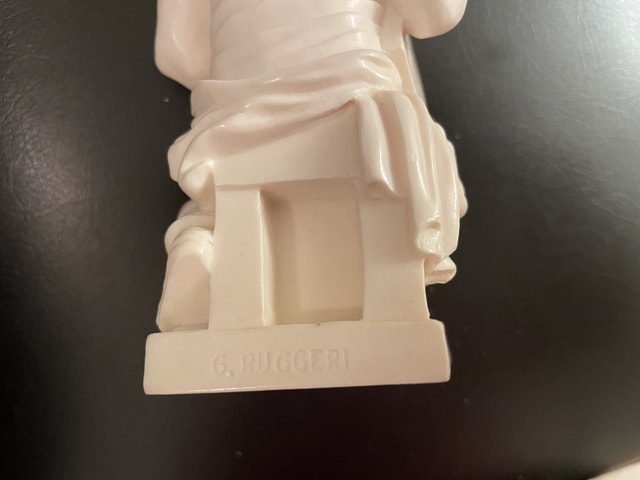 Vintage Italian Michelangelo’s “Moses” Sculpture - photo 4