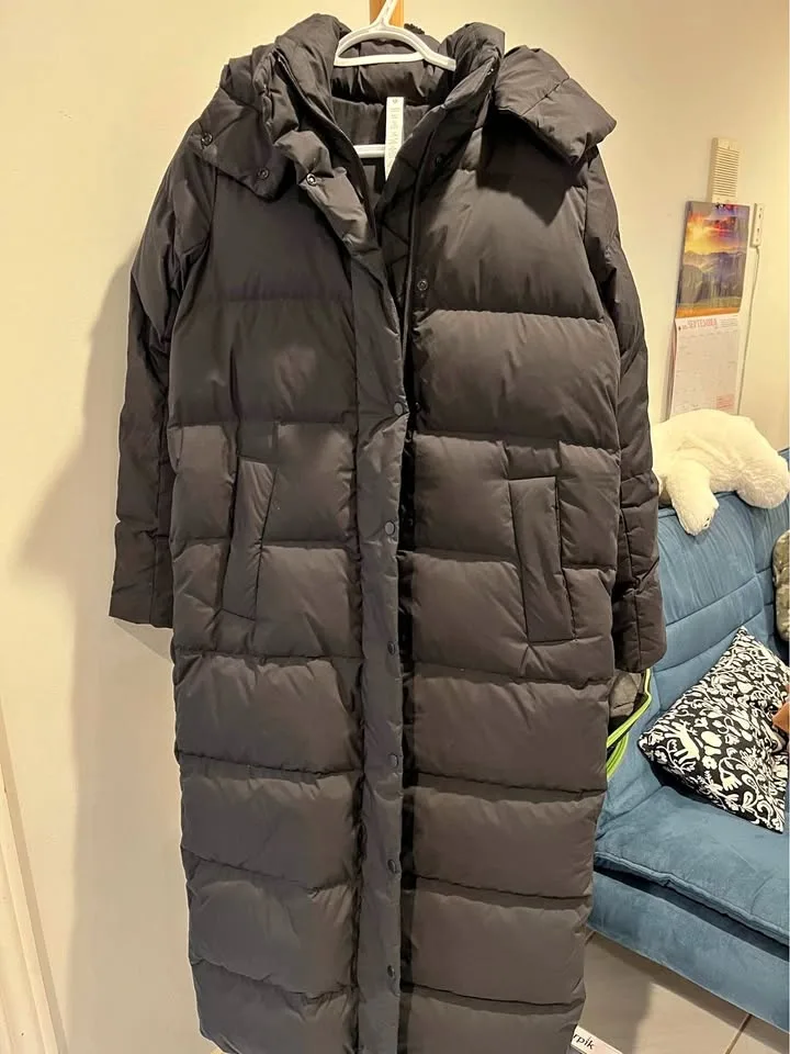 Lululemon Long Puffer Jacket – Size 2