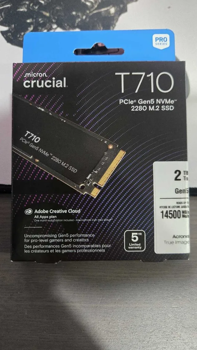 Crucial T710 2TB NVMe SSD GEN 5