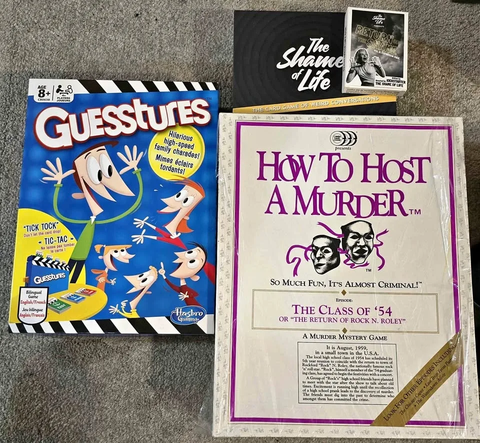 🎲 Board & Party Games – $10 Each