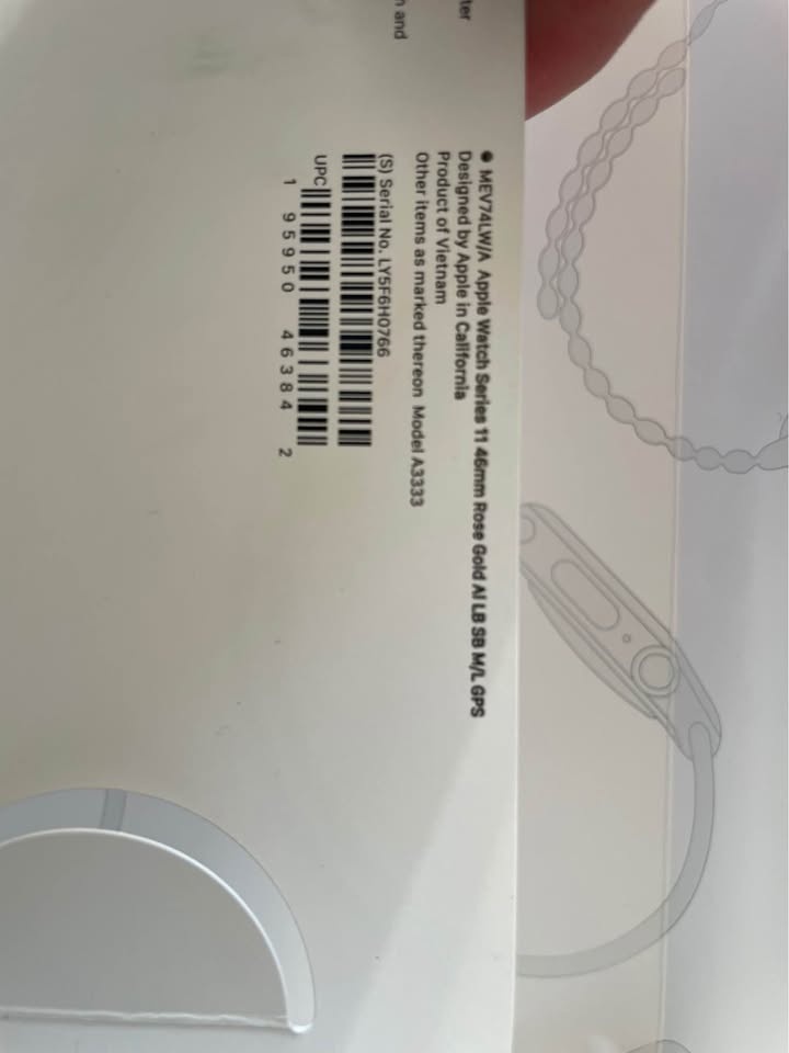 Apple Watch Sport Band – Light Blush (M/L) - photo 3